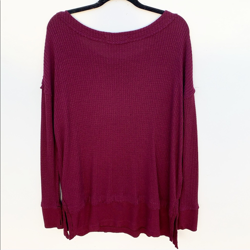 Free People North Shore Thermal Top Long Sleeve - Picture 5 of 6